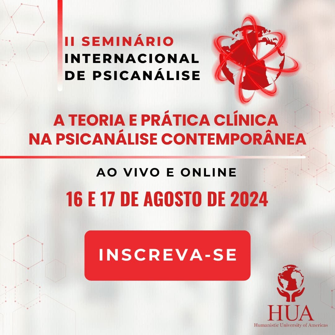 Inscrição III Seminário Internacional de Psicanálise